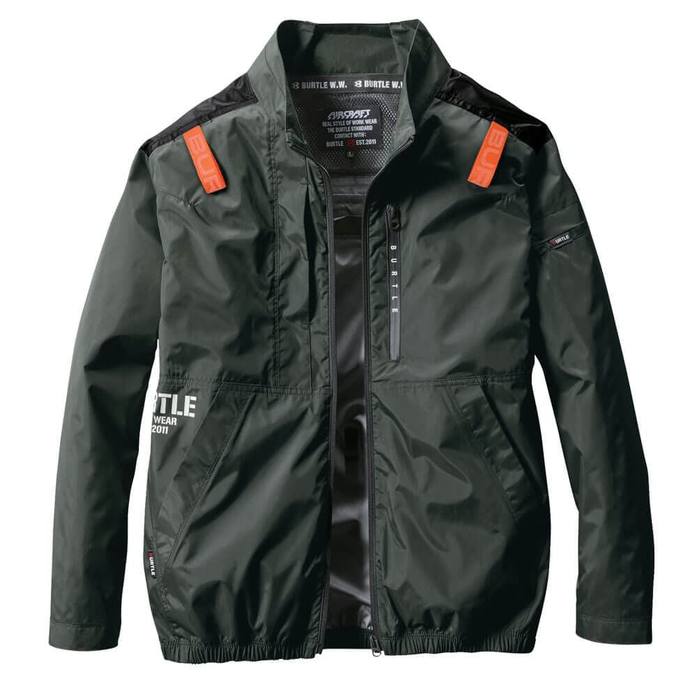 [バートル] エアークラフト 長袖 ブルゾン (ファンなし) AC2011 AIRCRAFT S 14ミルスグリーン [グリーン] [S]