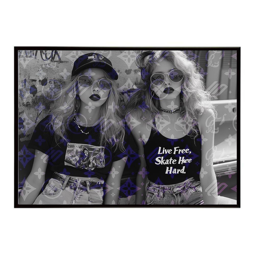 A4サイズ（約21x30cm）】【lh-poster-8837】【フレーム付き