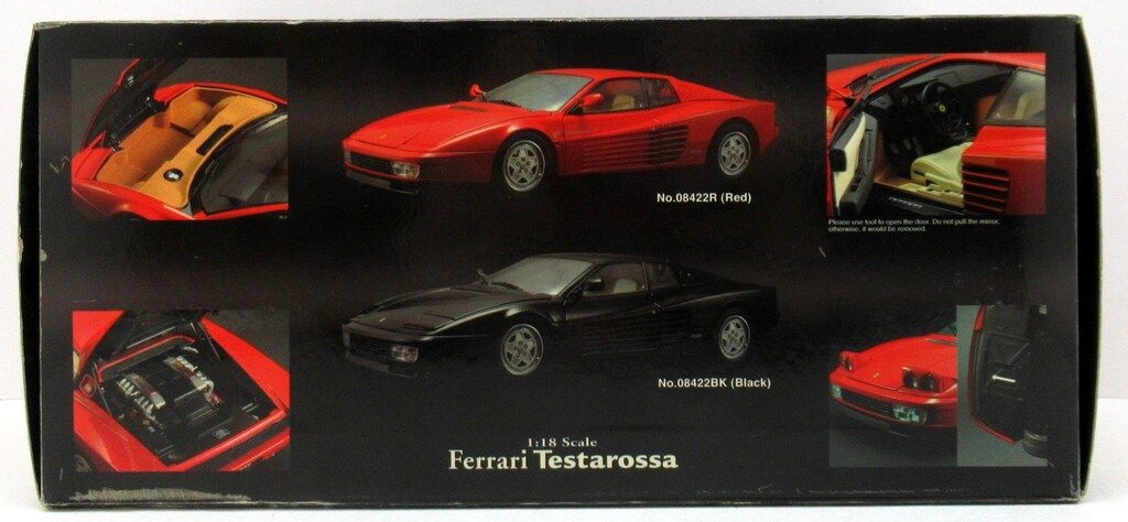 京商 1/18 Ferrari Testarossa (Red) 08422R - メルカリ