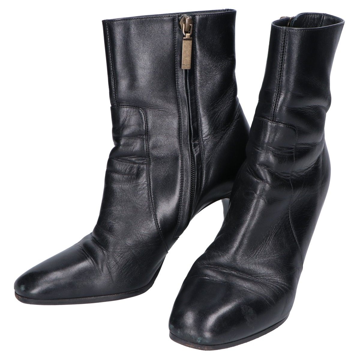 SAINT LAURENT PARIS サンローランパリ 632473 レザー サイドジップ