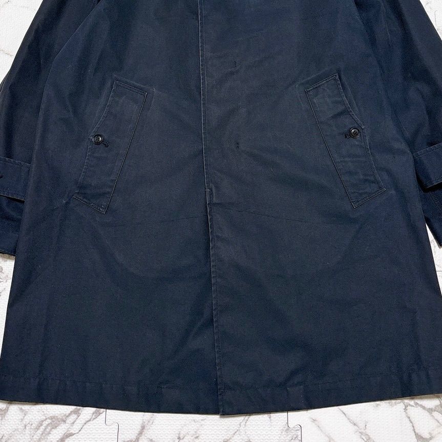 nanamica GORE-TEX ステンカラーコート SUBF800 ネイビー 撥水 防風