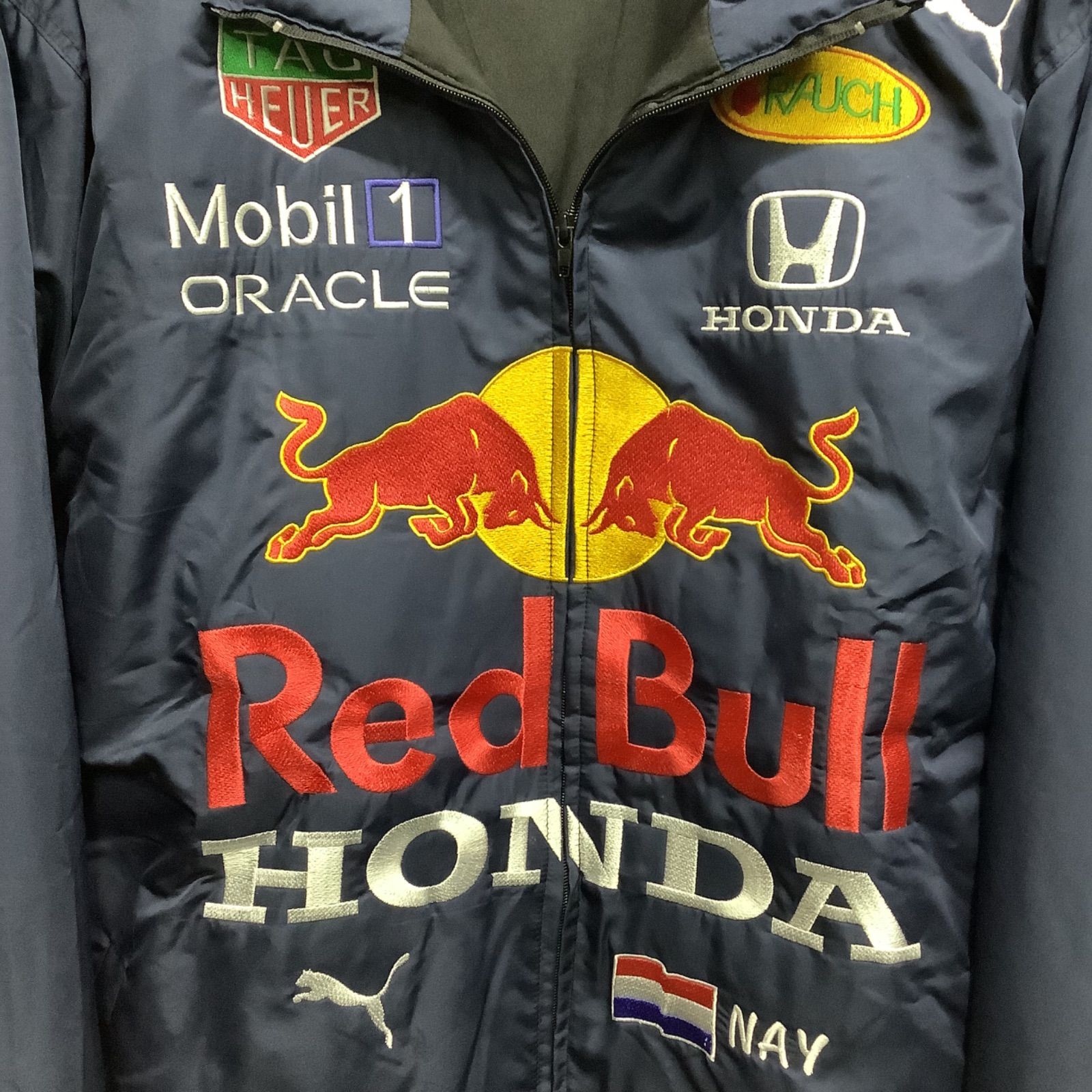 dx18 レッドブル レーシングジャケット メンズXL相当 楽天市場】2025 オラクル レッドブル レーシング チーム ボンバー