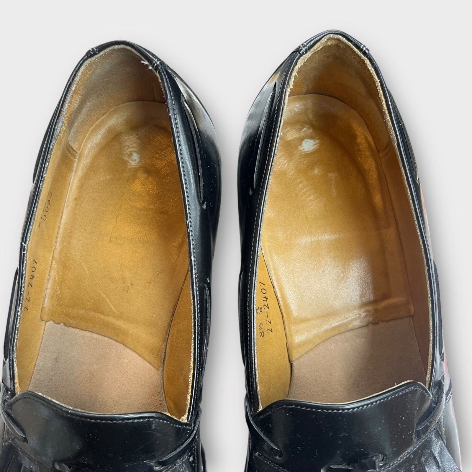 Johnston&Murphy タッセルローファー ブラック 8 1/2 ブラックレザー