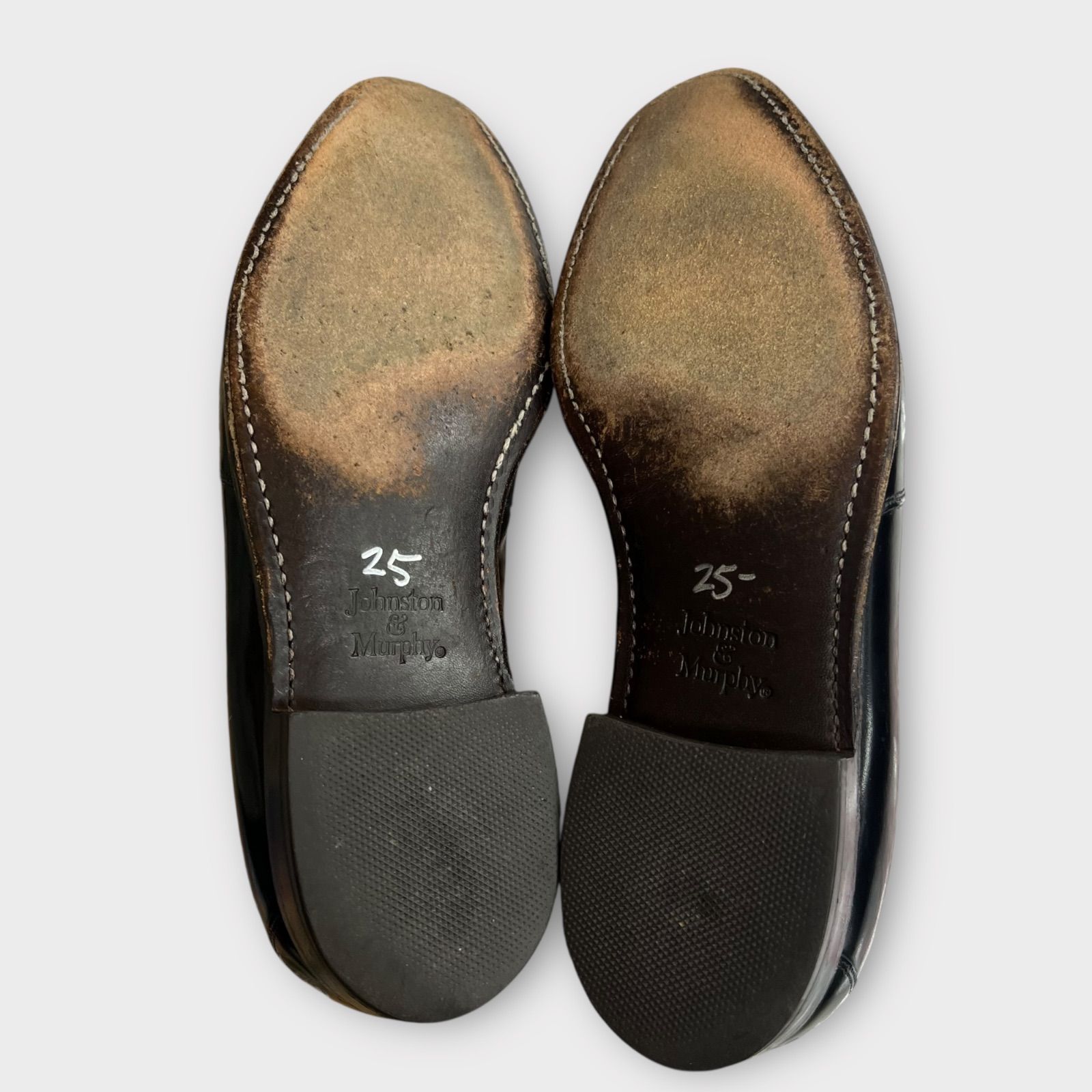 Johnston&Murphy タッセルローファー ブラック 8 1/2 ブラックレザー