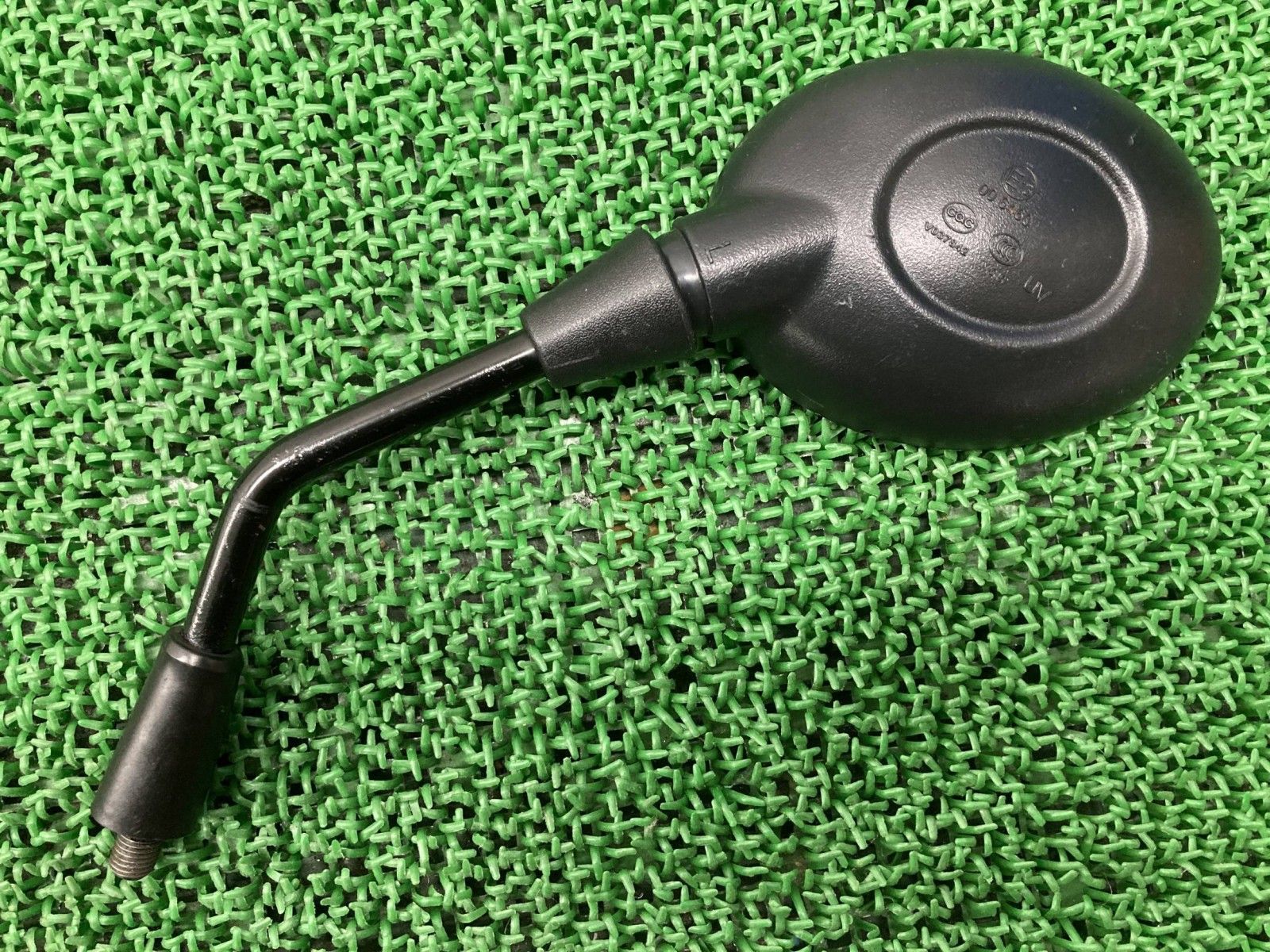 レオンチーノ500 ミラー 左 006460 バイク 部品 正10 mm ベネリ Benelli コンディション良好 hF