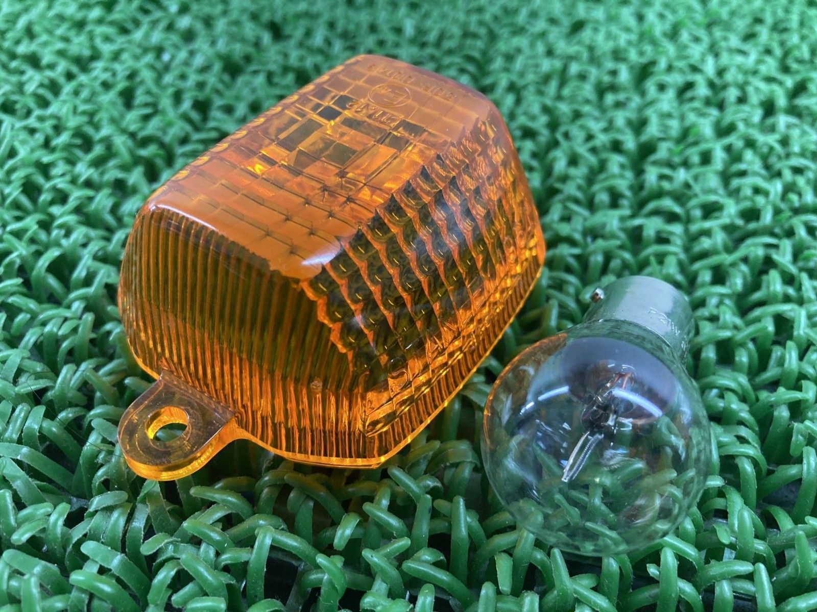 ZX-6R ウインカーレンズ 片側 1964 カワサキ 純正 中古 バイク 部品