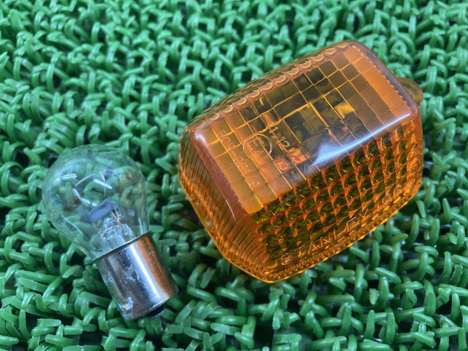 ZX-6R ウインカーレンズ 片側 1964 カワサキ 純正 中古 バイク 部品