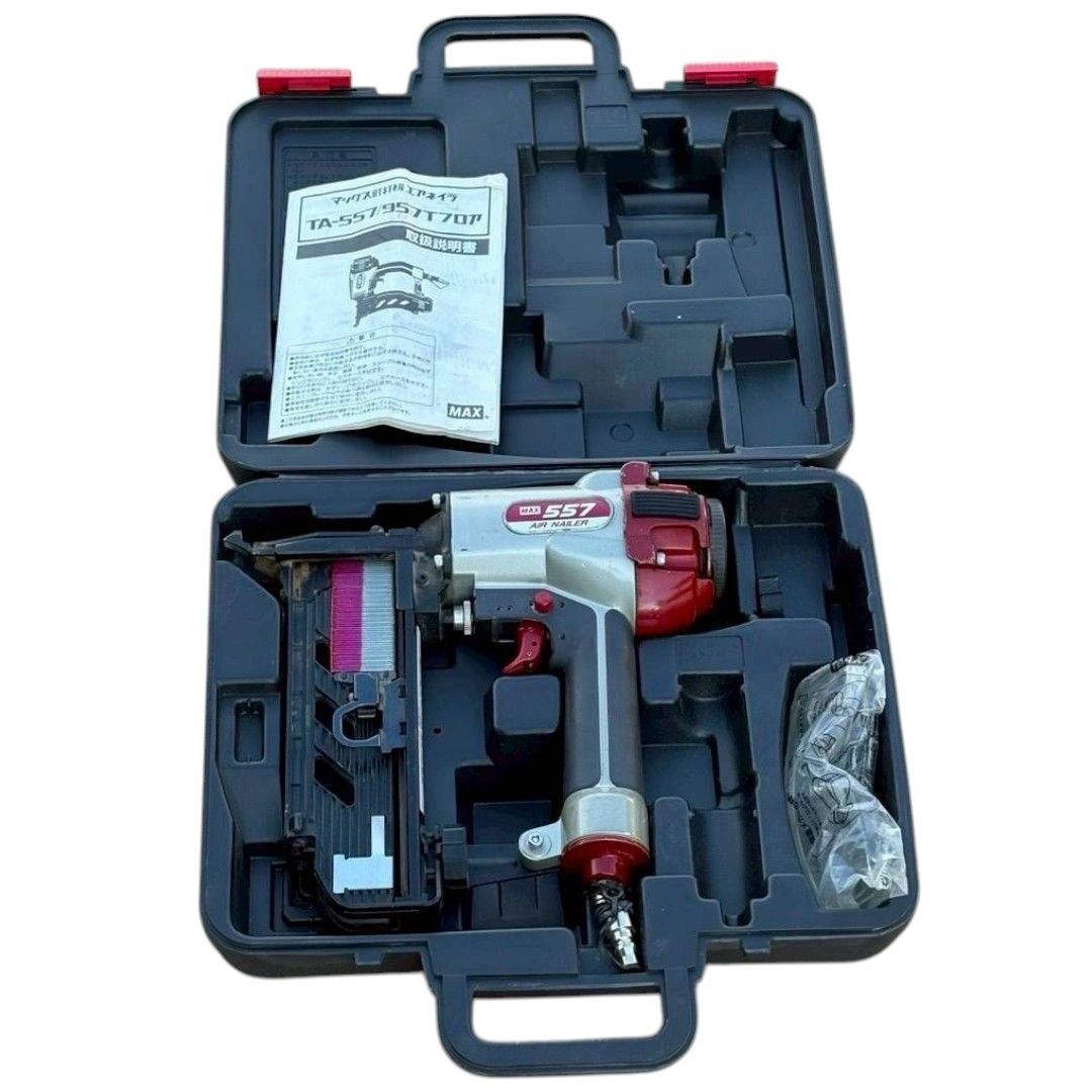  MAX 釘打機 エアネイラ TA-557 957 Tフロア 641 釘打機 エアーツール