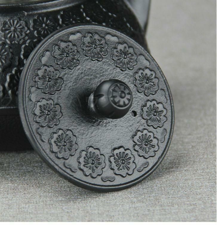 鉄瓶 南部鉄器 桜柄 さくら 1000ML 茶こし付き 手作り 鉄分補給