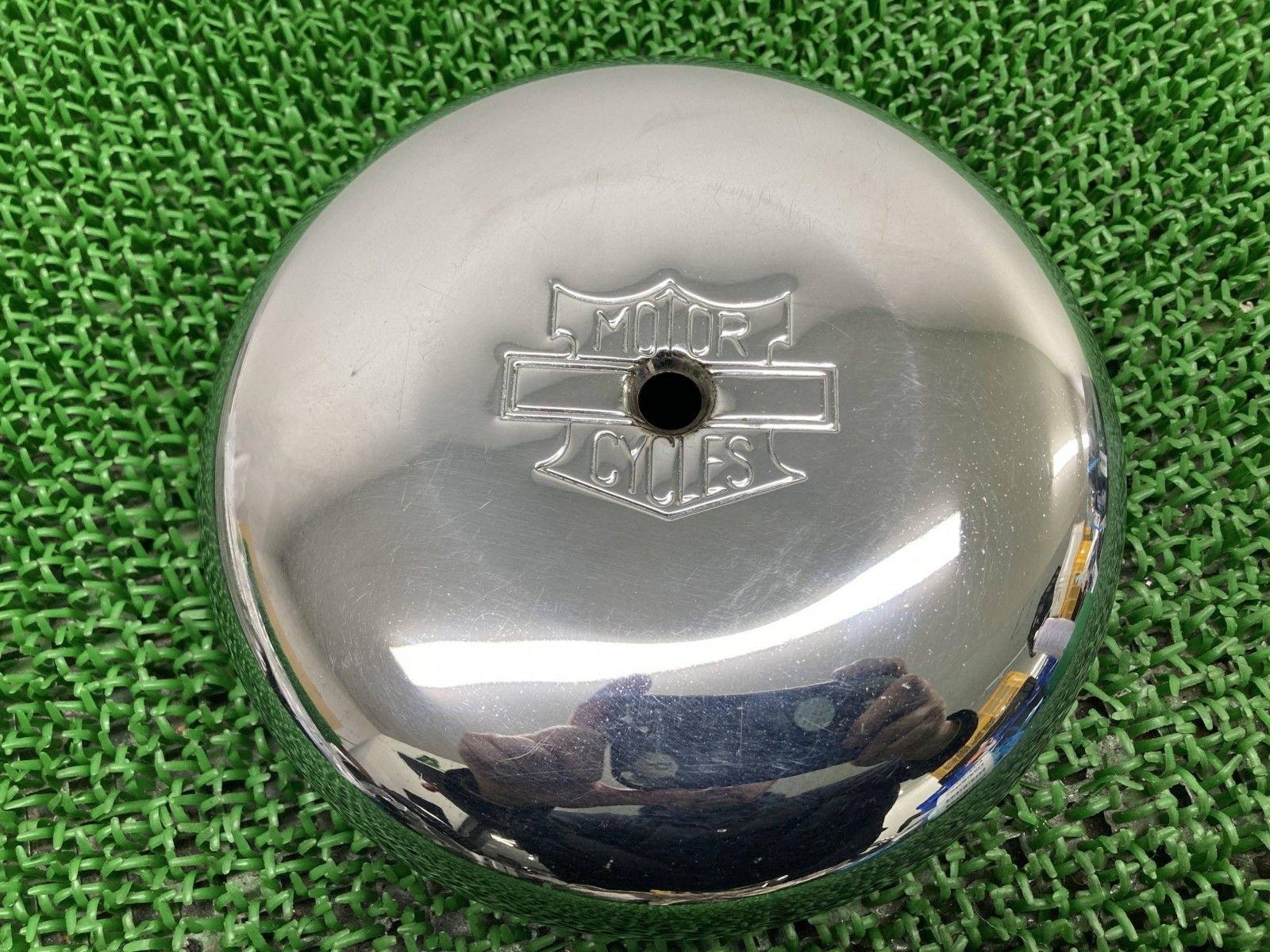 ソフテイル エアクリーナーカバー ハーレー エボ EVO CVキャブ用 シールドタイプ 7インチラウンドエアクリーナー cC