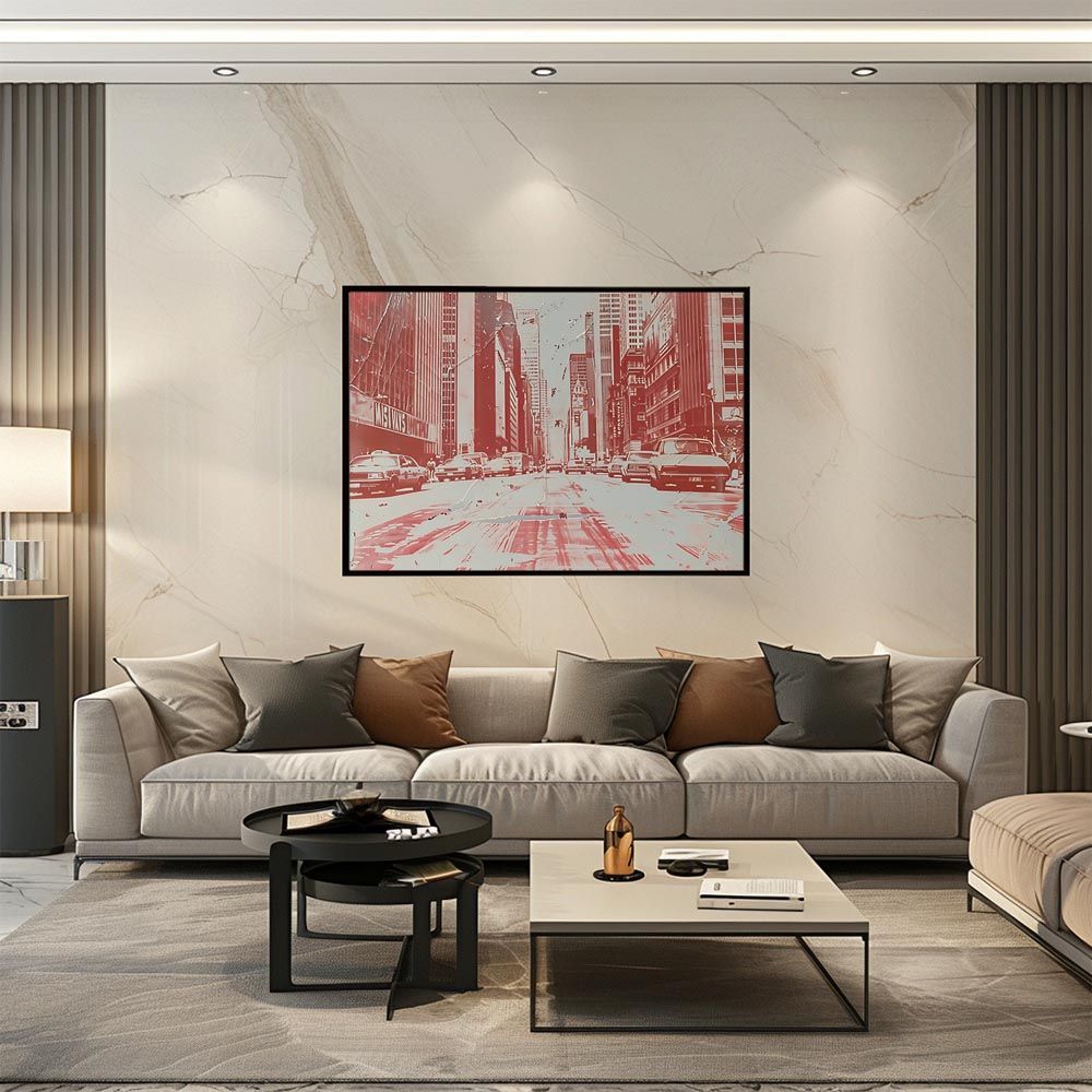 美術品、絵画、インテリア、アート B1サイズ（約73x103cm）lh-poster-8891フレーム付き 【A2サイズ（約