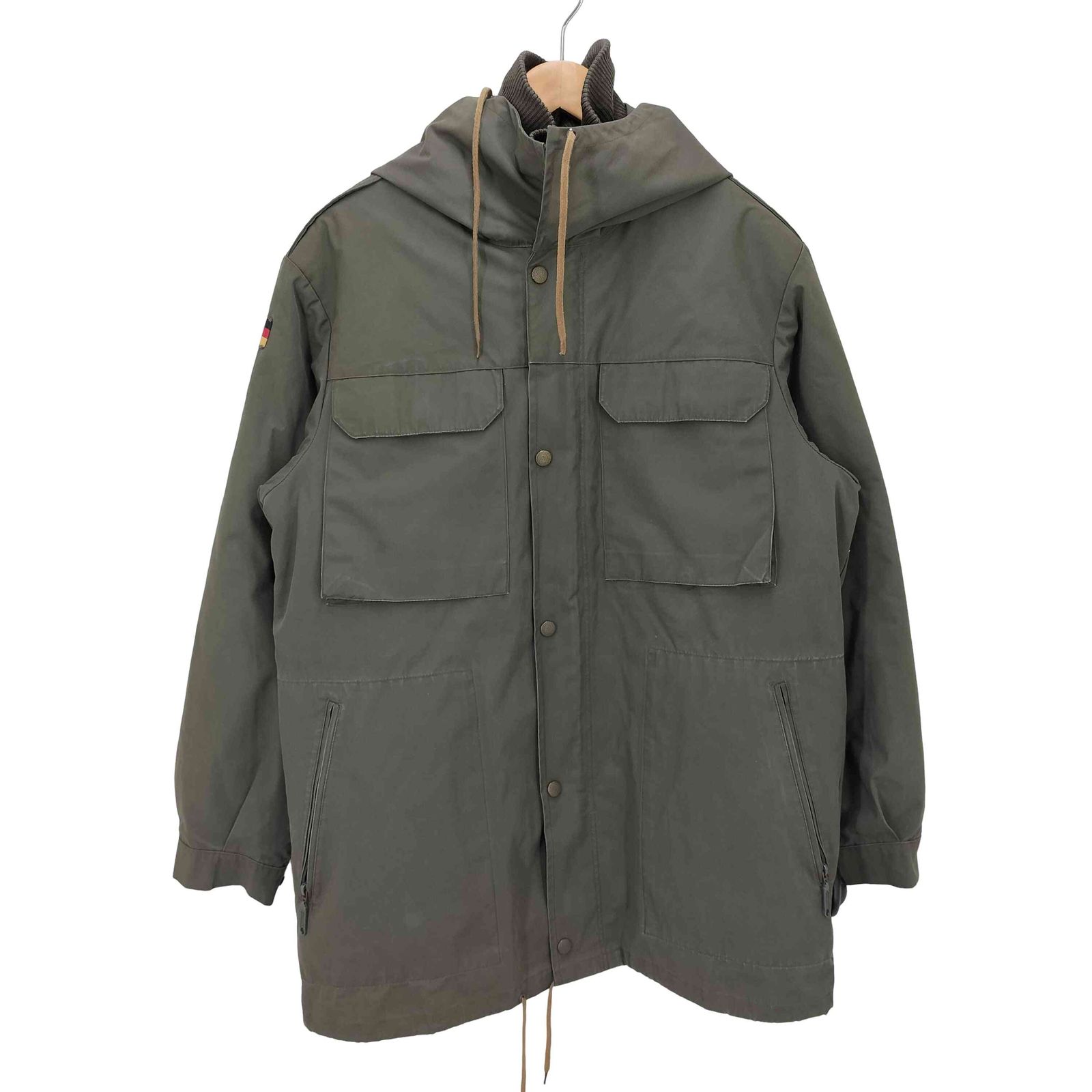 GERMAN ARMY(ジャーマンアーミー) 90s 91年会計 ドイツ軍 JEANS EXPRESS ライナー付き フィールドジャケット ミリタリー メンズ 表記無 【中古】【ブランド古着バズストア】 ジャーマンアーミー GERMAN ARMY 90s 91年会計 ドイツ軍 JEANS EXPRESS