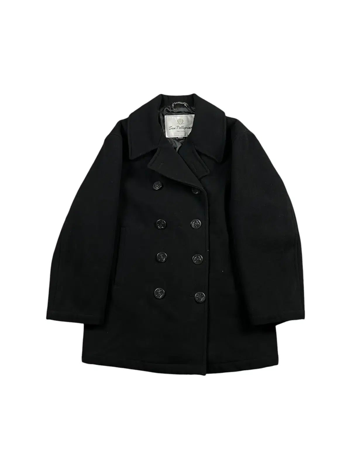 ヴィンテージ ウール ブレンド ピーコート