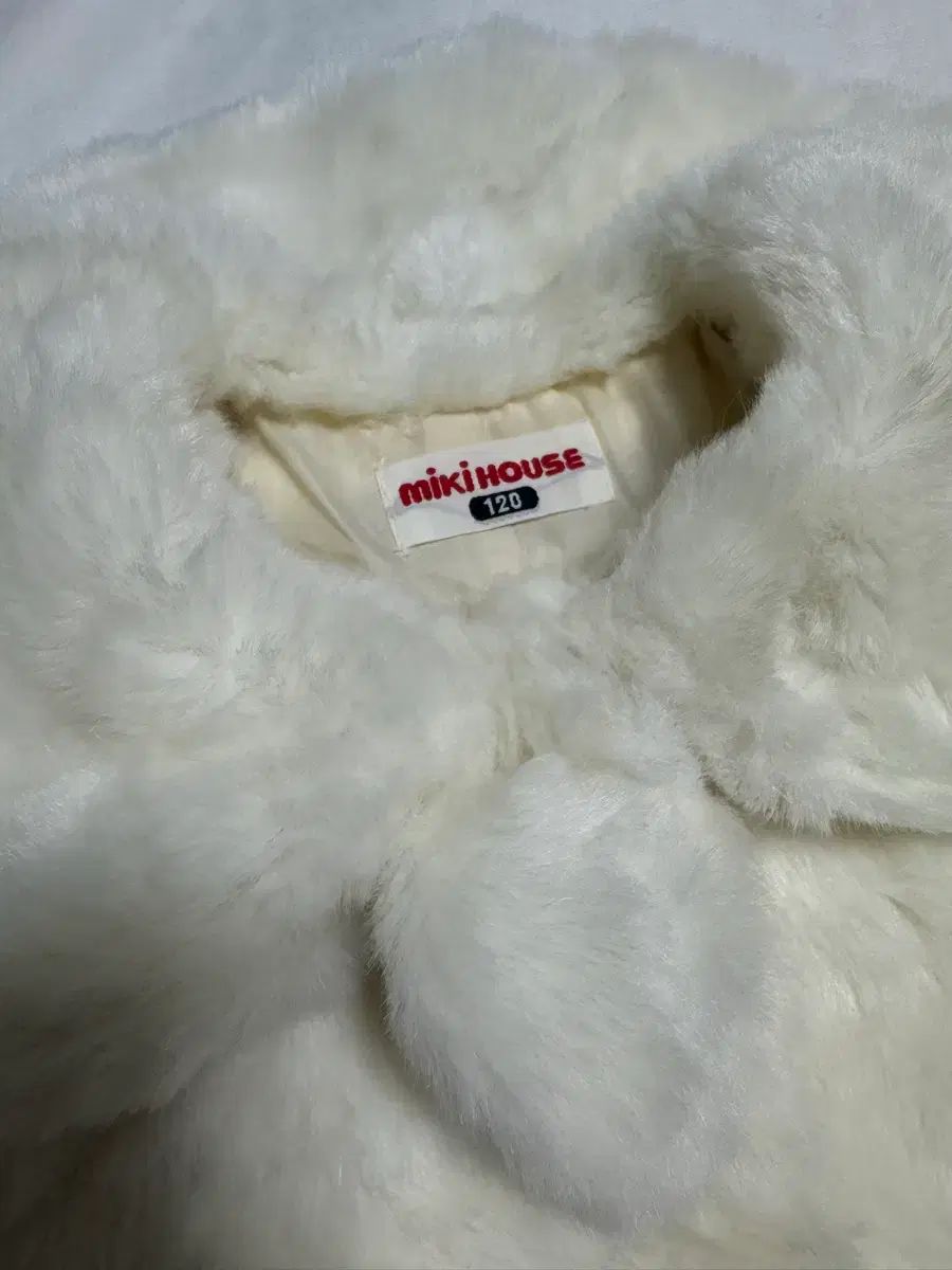 ミッキーハウス ウサコ 付ファーコート 120