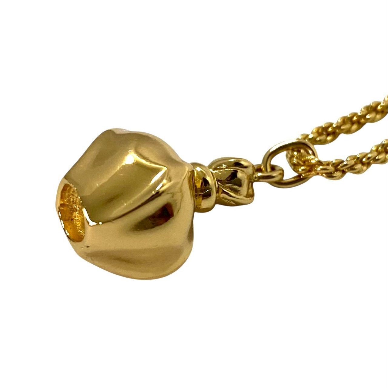 Dior】プワゾン モチーフ ネックレス ゴールド/金カラー 香水ボトル