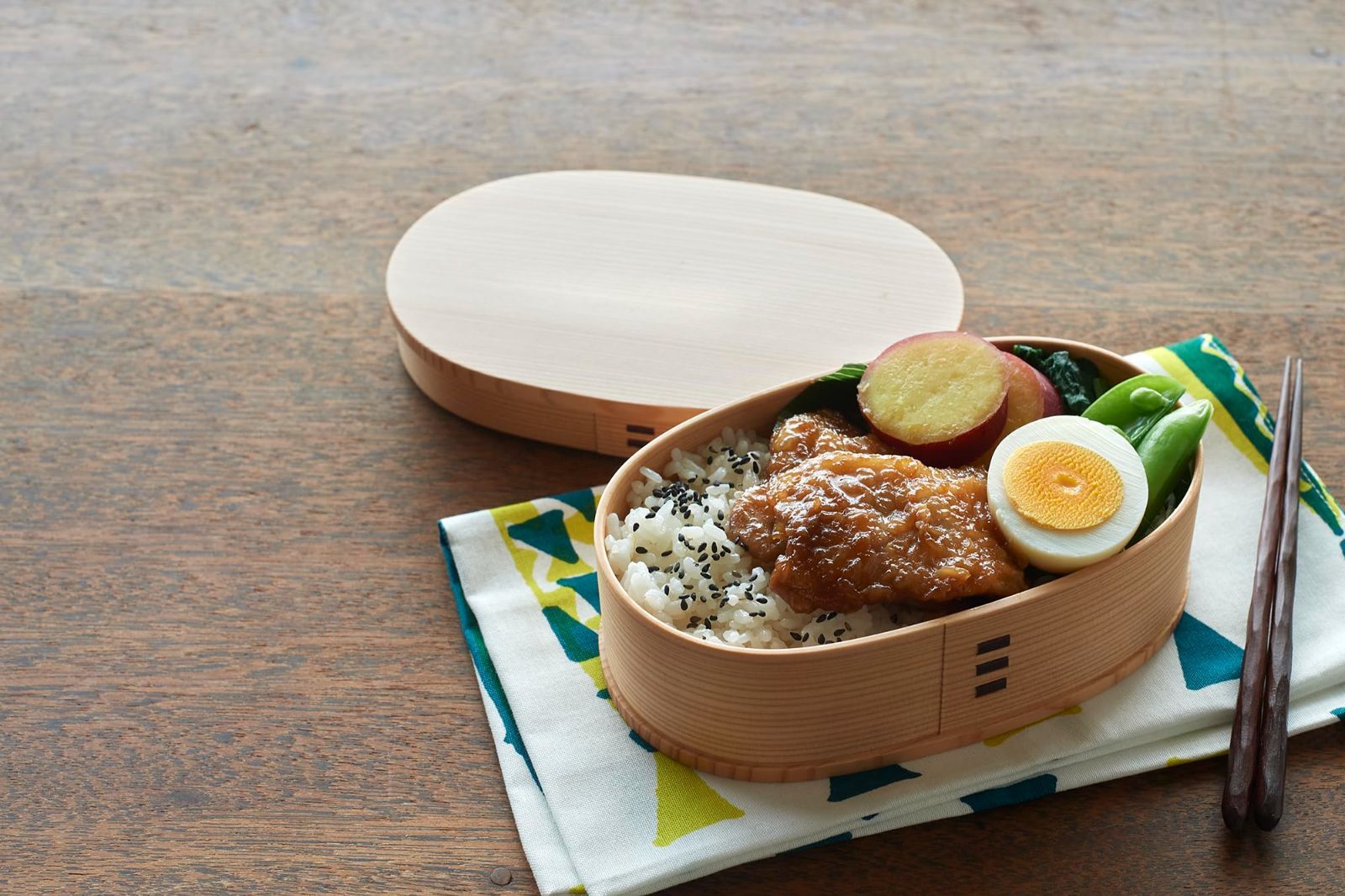 大館工芸社 小判弁当 中 2540 640 ml 曲げわっぱ わっぱ 弁当箱 日本製 bento box