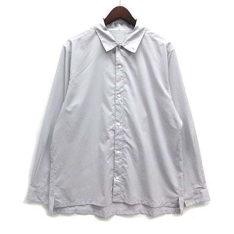 ヤマトミチ 山と道 UL Shirt シャドウリップ シャツ 長袖 L Glacier White