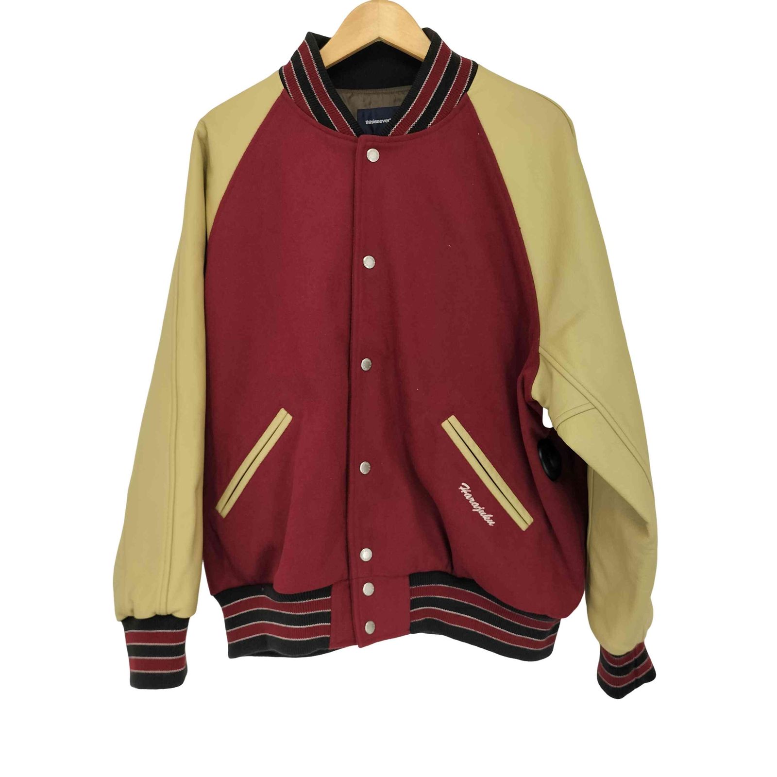 ディスイズネバーザット thisisneverthat Harajuku Raglan Jacket メンズ import S