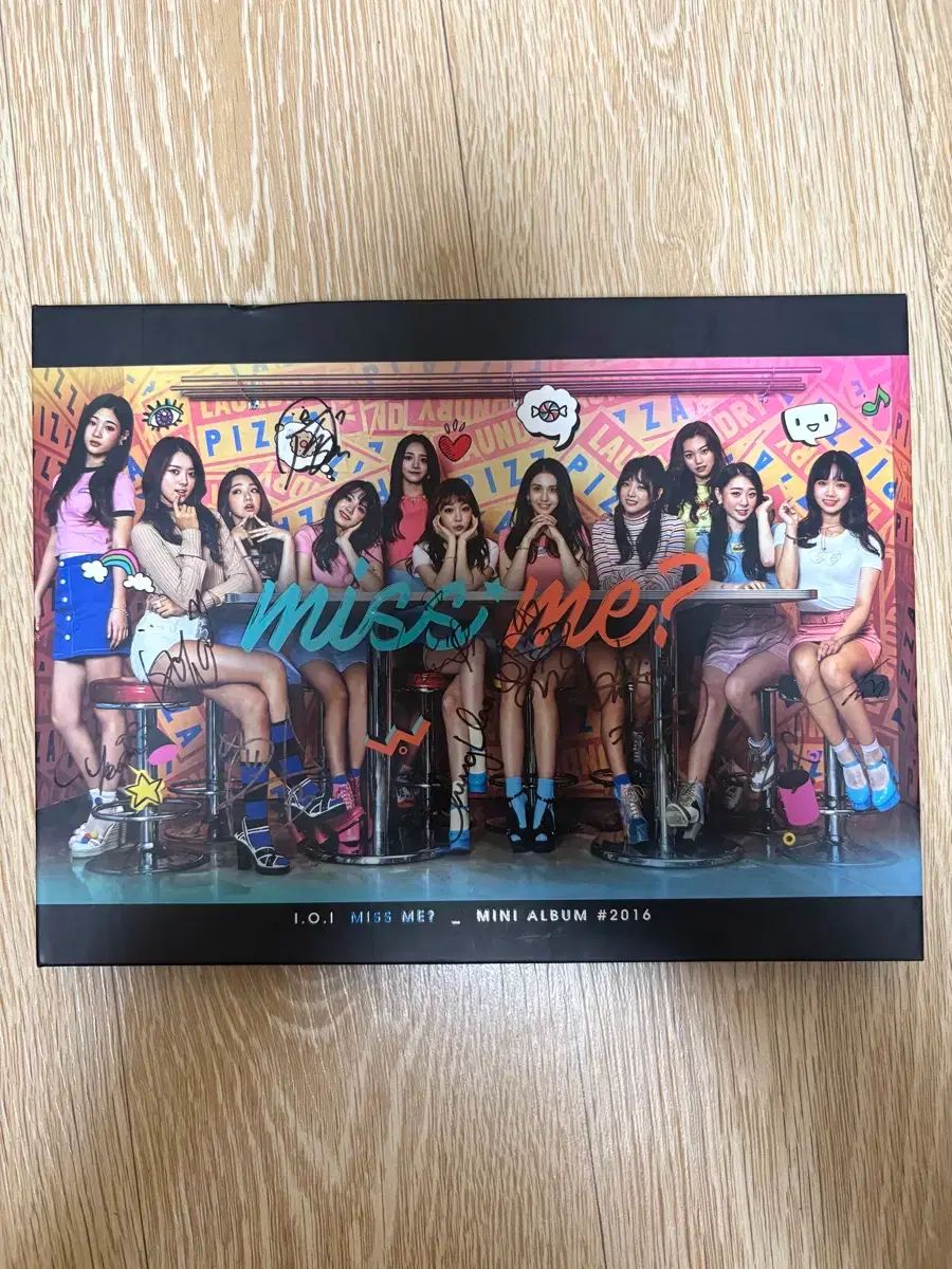 アイオーアイ miss me? サイン入り アルバム 割引 CD 非売品 I.O.I