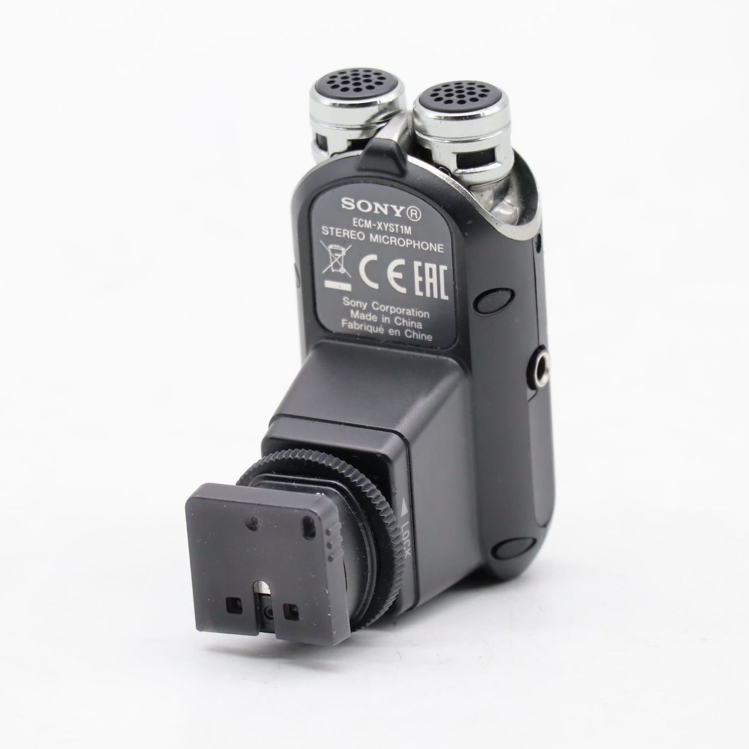 SONY ソニーステレオマイクロホン　ECM-XYST1M ECM-XYST1M 特長 : 使用状況に応じて使い分けできる2ウェイステレオ