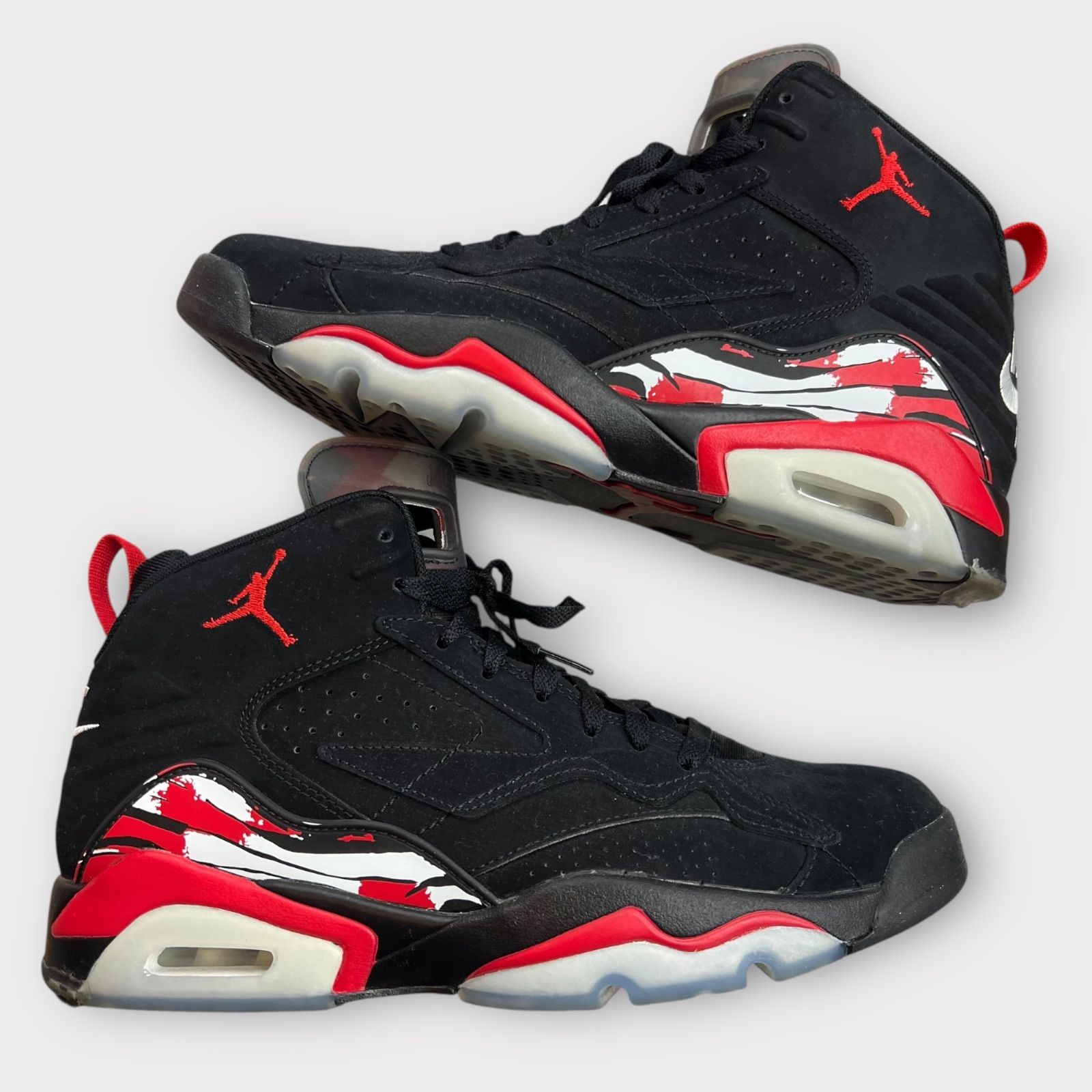 美品】箱付き Nike Jumpman MVP Black/White/University Red DZ4475