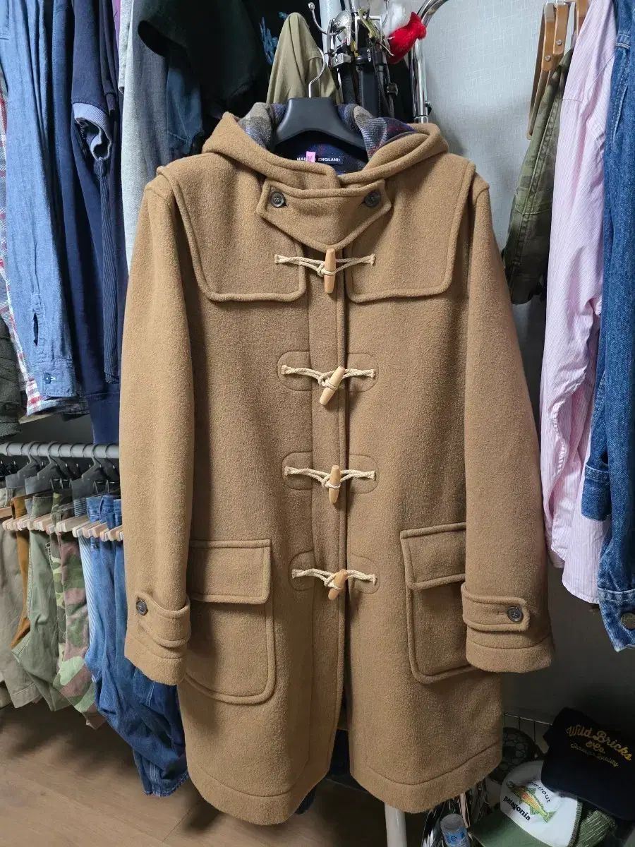 ロンドントラディション ダッフルコート キャメル 42