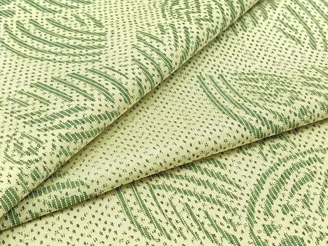 平和屋着物▽本場大島紬 単衣 草花文 正絹 jh