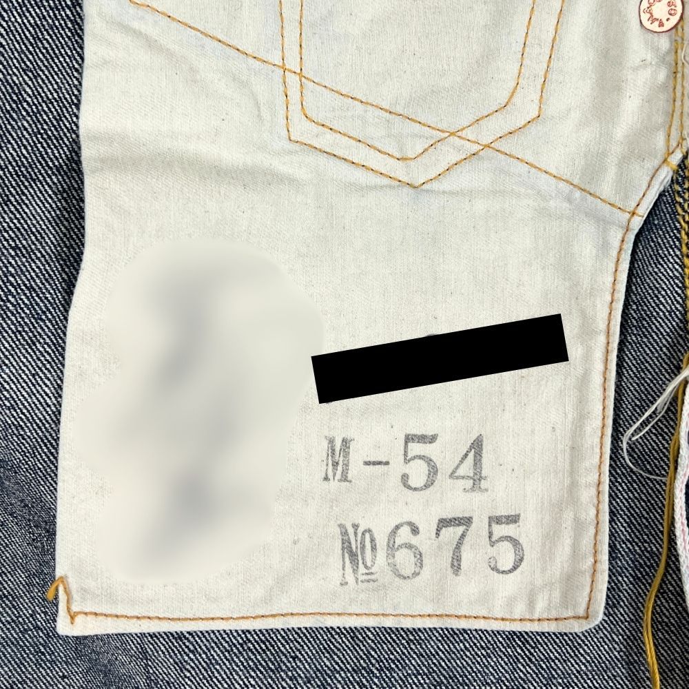 ワンピースオブロック Lot 409ZXXX デニムパンツ インディゴ サイズW35