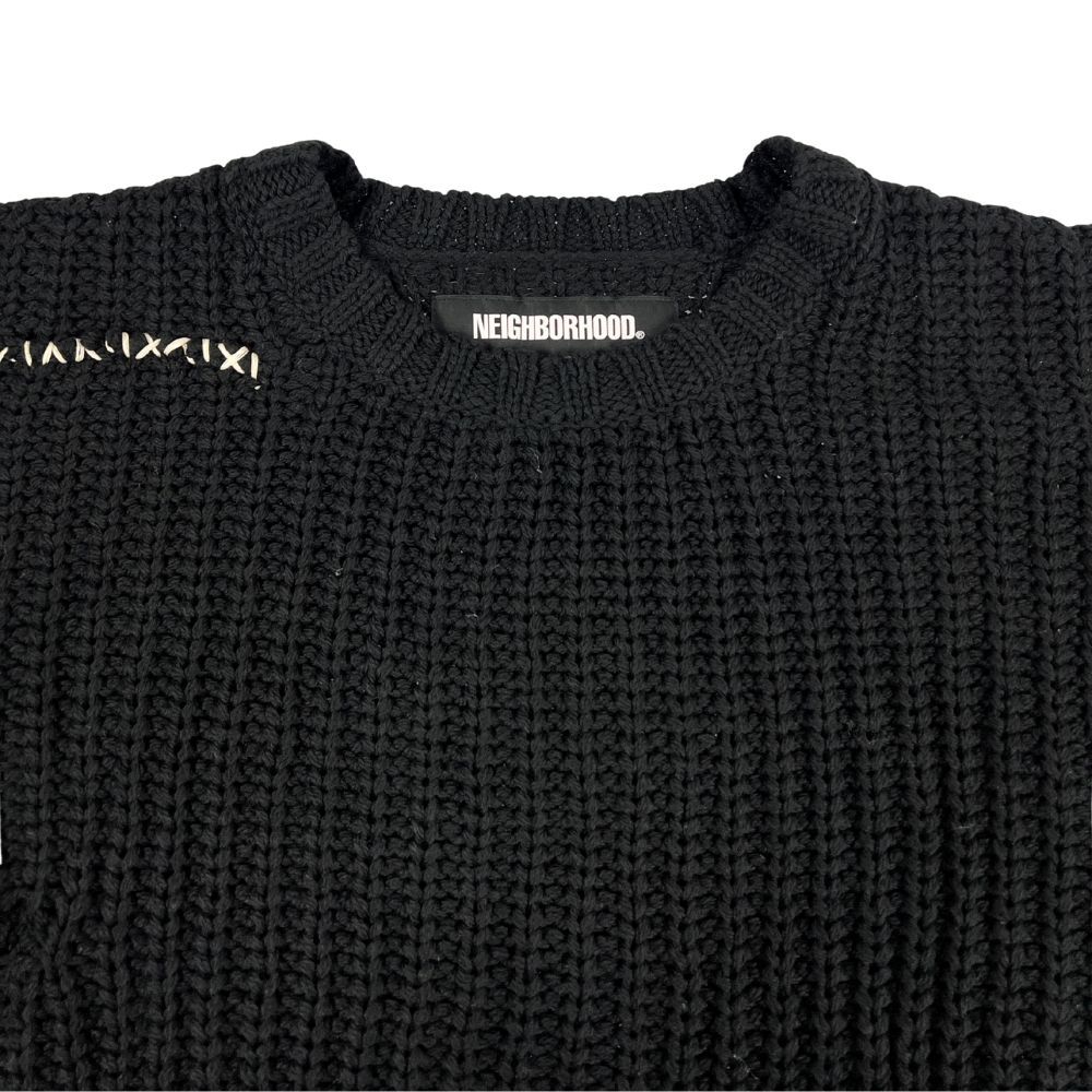 NEIGHBORHOOD ネイバーフッド 24SS SAVAGE CREWNECK SWEATER サベージ