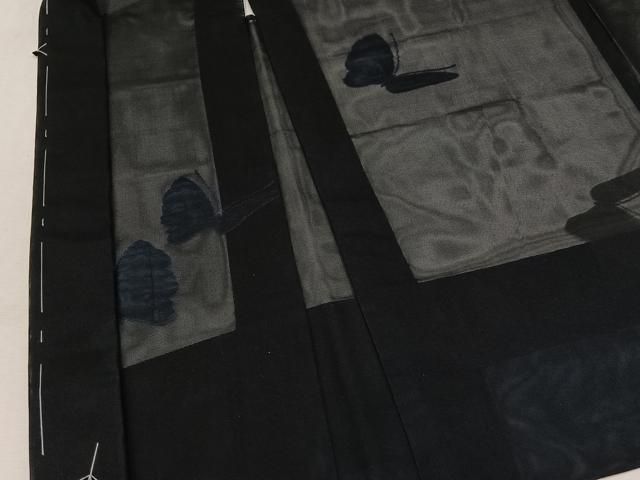 平和屋着物▽羽織 スリーシーズン 春夏秋 塵除け 舞蝶文 正絹