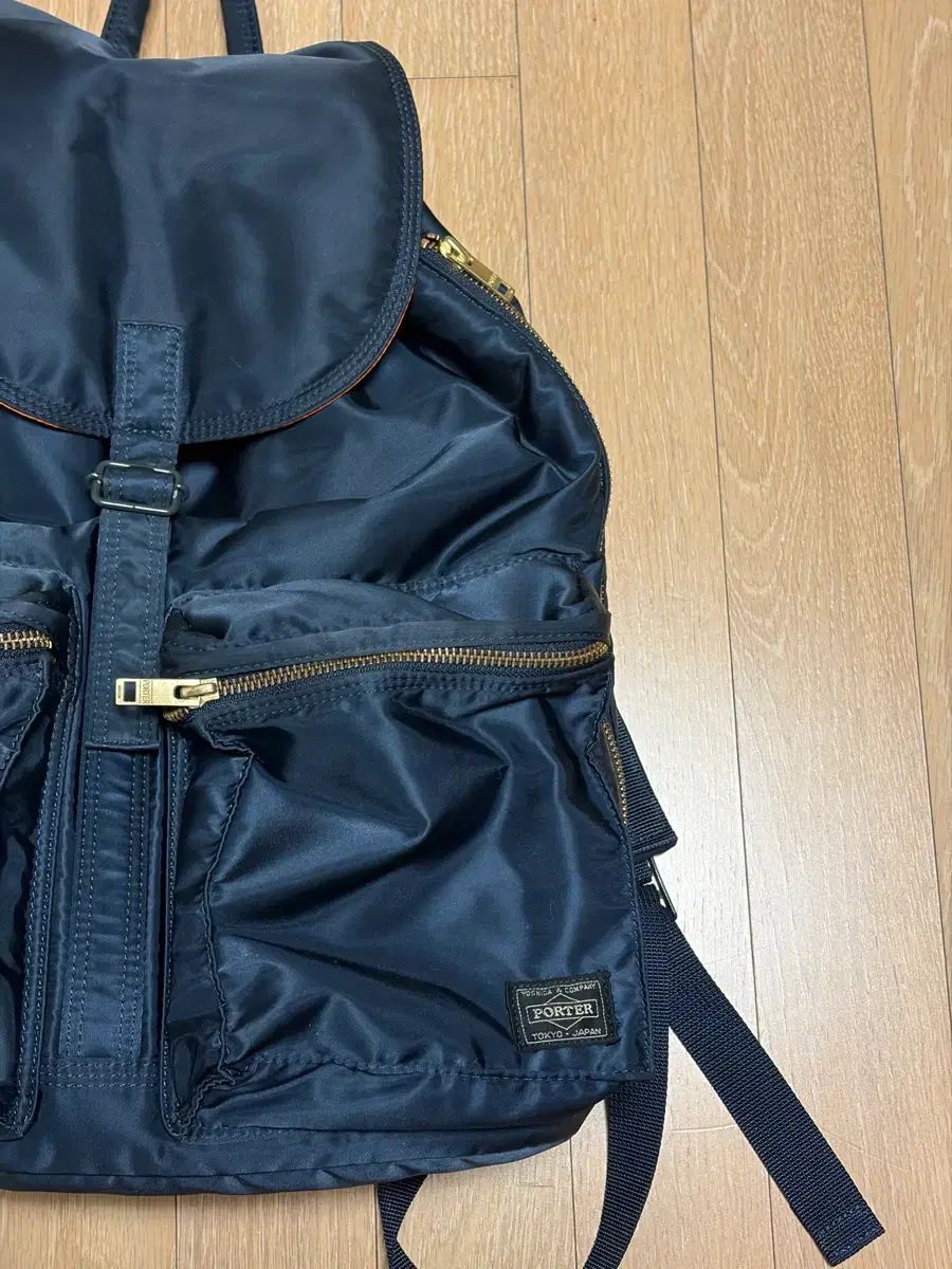 吉田ポーター タンカー バックパック ネイビー ワイドパンツ リュック バックパック 