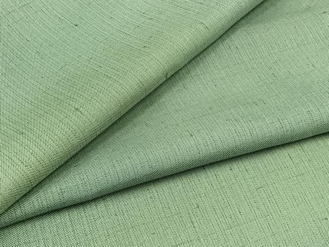 平和屋着物▽上質な紬 単衣 作家物 霞文 暈し染め 正絹 jh