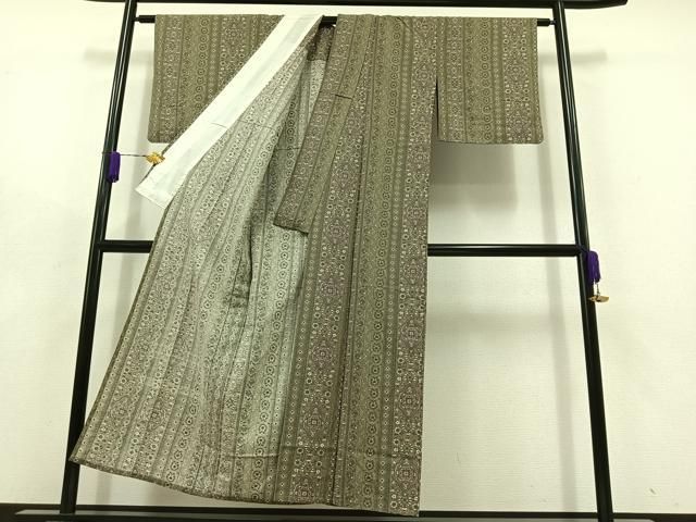 平和屋着物▽上質な小紋 単衣 花間道 正絹 逸品 AABD9438jh - メルカリ