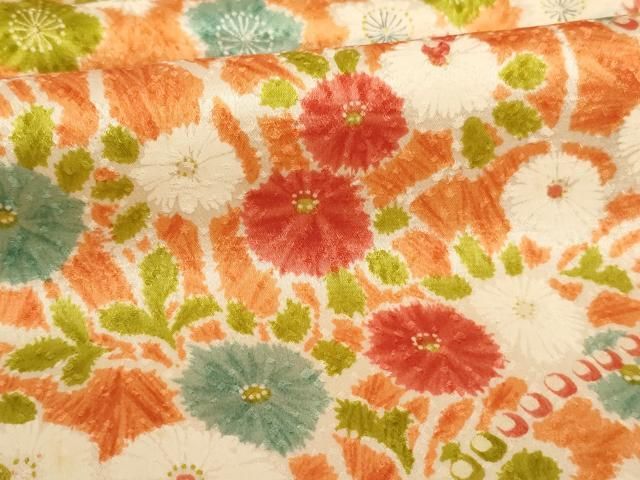  平和屋着物 七五三 女の子 ７歳 祝着 四つ身 割付花文 三越扱い ja 着物 着物ドレス 着物 浴衣 和小物