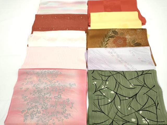 平和屋着物★和装小物　帯揚げ10枚セット　正絹　逸品　CABA9256ju 平和屋着物☆和装小物 帯揚げ10枚セット 正絹 逸品 CABA9256ju - メルカリ