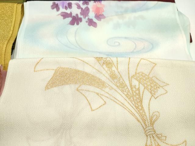 平和屋着物☆和装小物 帯揚げ10枚セット 丹後ちりめん 正絹 逸品