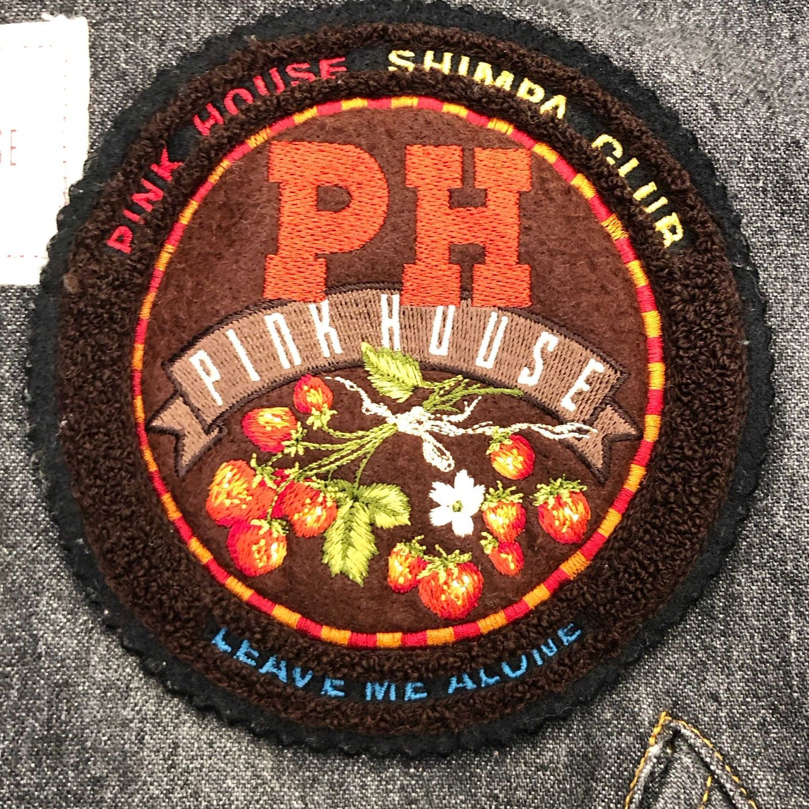 PINK HOUSE ピンク ハウス フルジップ ブルゾン 刺繍