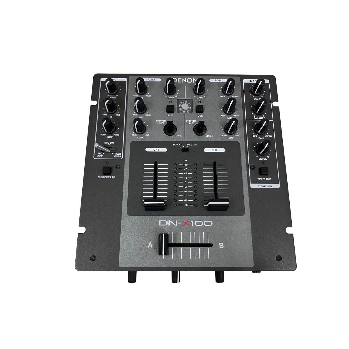 DENON 2ch DJミキサー DN-X100 デノン 音響 ジャンク O10709808
