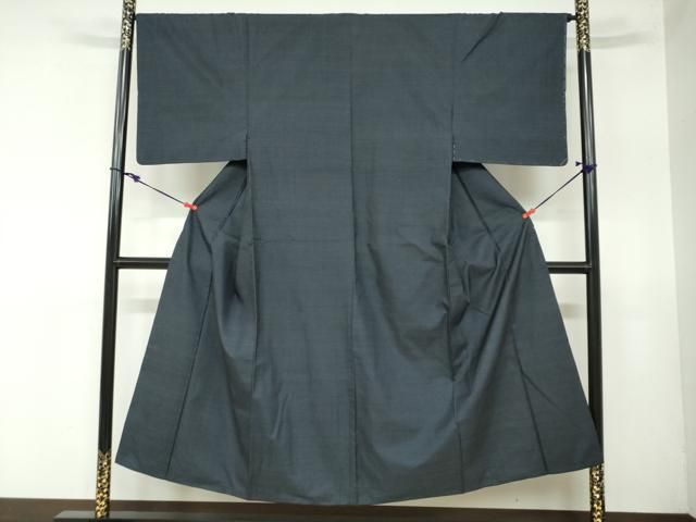 平和屋着物 男性 本場大島紬 アンサンブル 長羽織 80亀甲 総詰め 正絹 ud