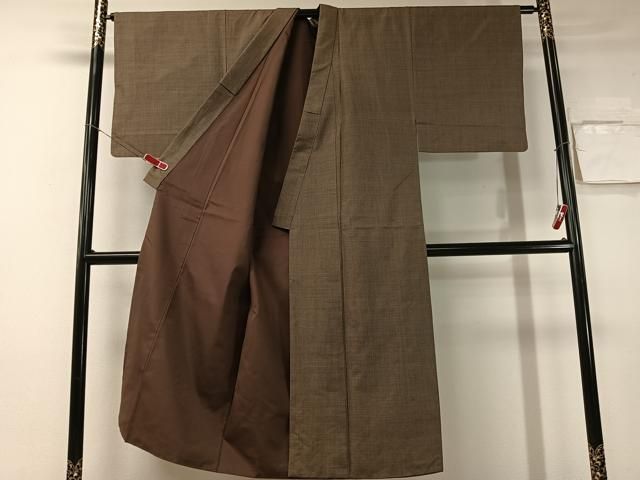 平和屋着物 男性 本場大島紬 アンサンブル 120亀甲 総詰め 正絹 vp