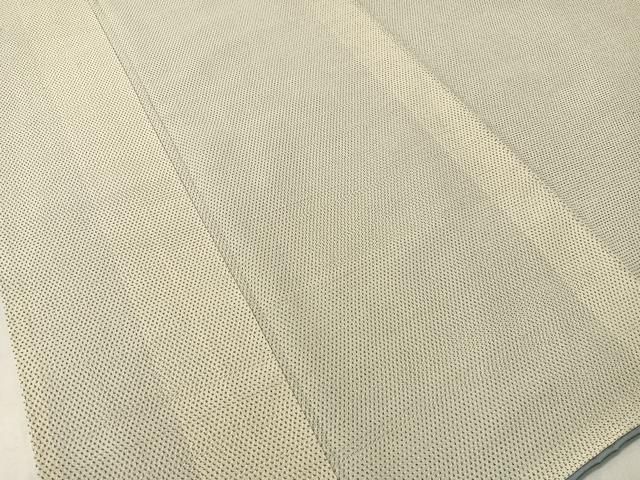 平和屋着物○男性 本塩沢 アンサンブル 蚊絣 正絹 逸品 CABA4661vp