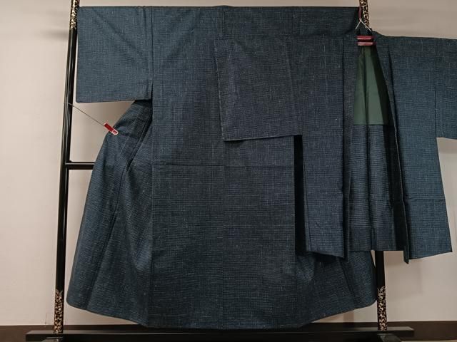 平和屋着物 男性 紬 単衣 アンサンブル 正絹 vp