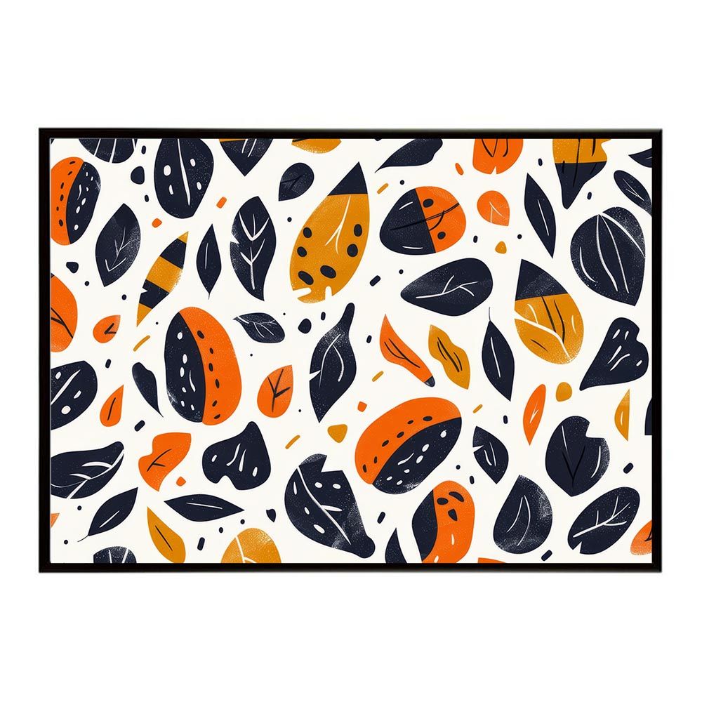 【B1サイズ（約73x103cm）】【lh-poster-9285】【フレーム付き】ペイズリーアート 幾何学 パターン ゴブラン 変な可愛い模様 店舗向け ポスター お店 インテリア アート モダン