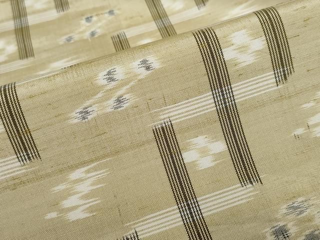  平和屋着物 本場琉球絣 正絹 ud 紬 着物