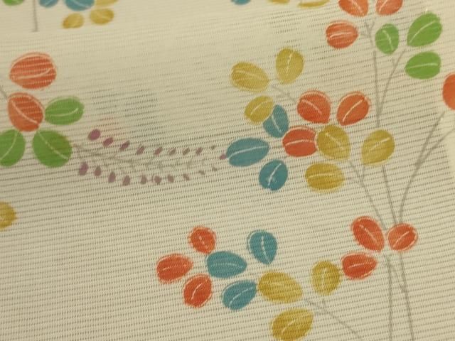 平和屋着物＊夏物 小紋 絽 萩 洗える着物 AABD8955jd - メルカリ