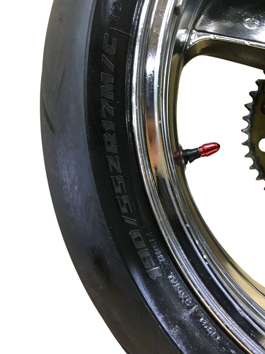 kawasaki ZZR1100 ZX-11 ZXT10C C型 リアホイール ディスク付 レストア