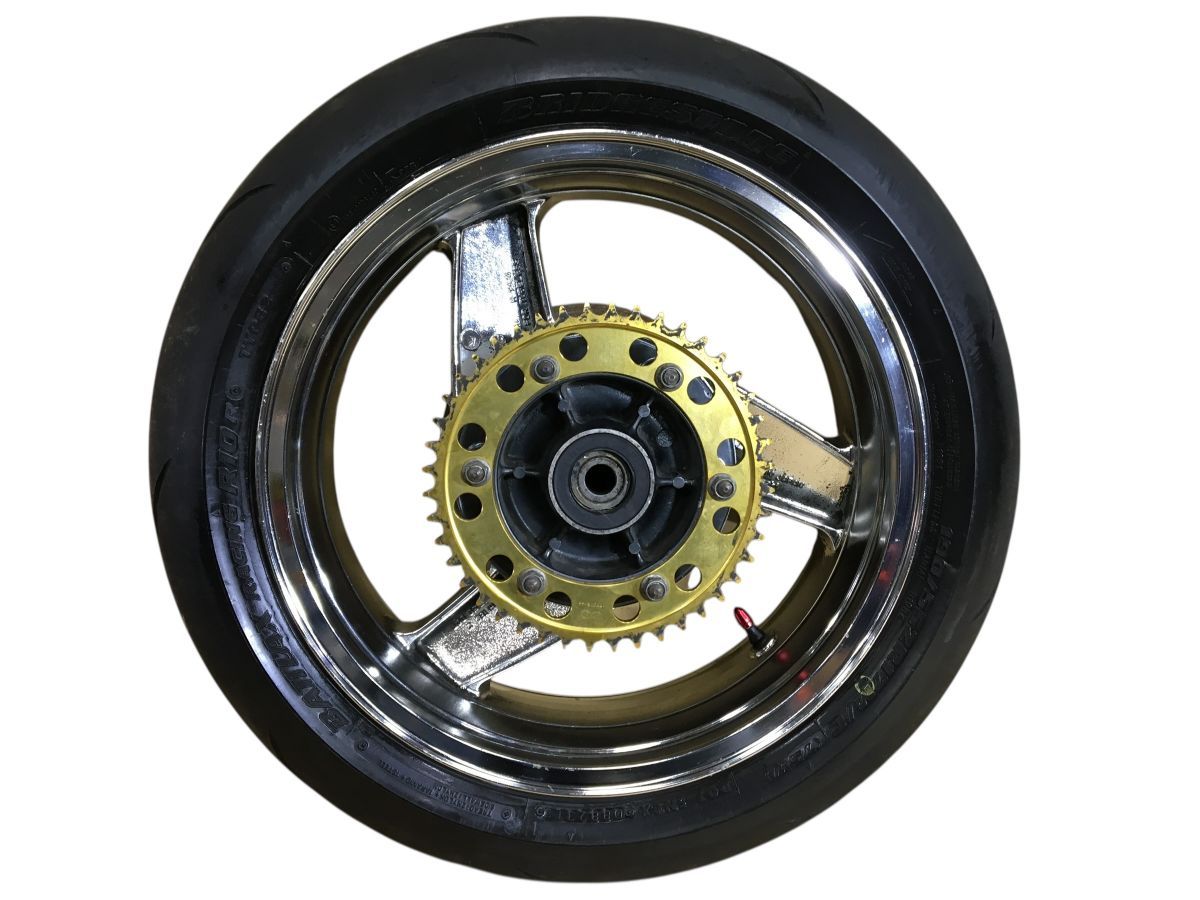 kawasaki ZZR1100 ZX-11 ZXT10C C型 リアホイール ディスク付 レストア