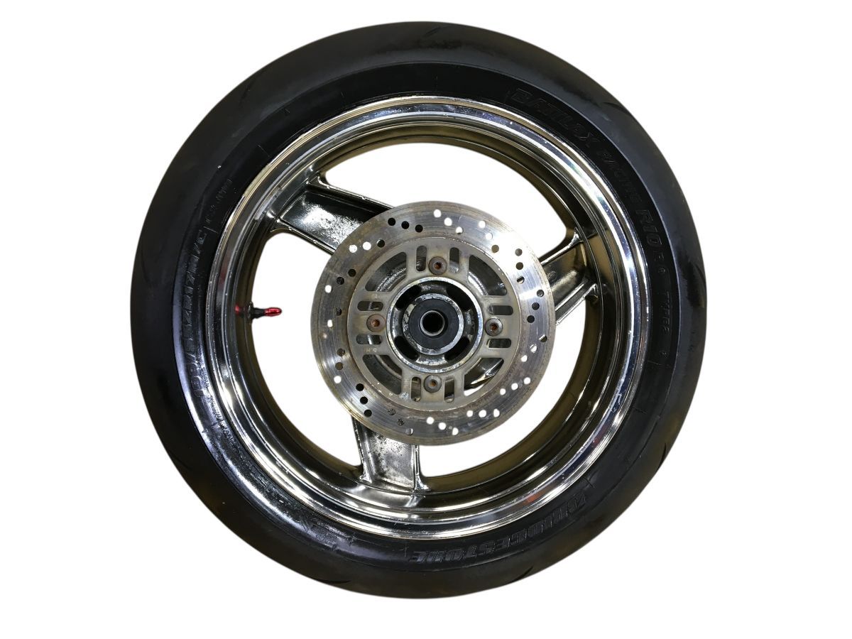 kawasaki ZZR1100 ZX-11 ZXT10C C型 リアホイール ディスク付 レストア