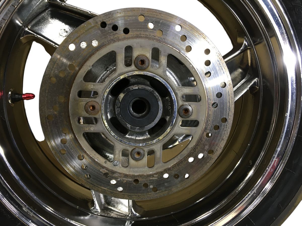 kawasaki ZZR1100 ZX-11 ZXT10C C型 リアホイール ディスク付 レストア