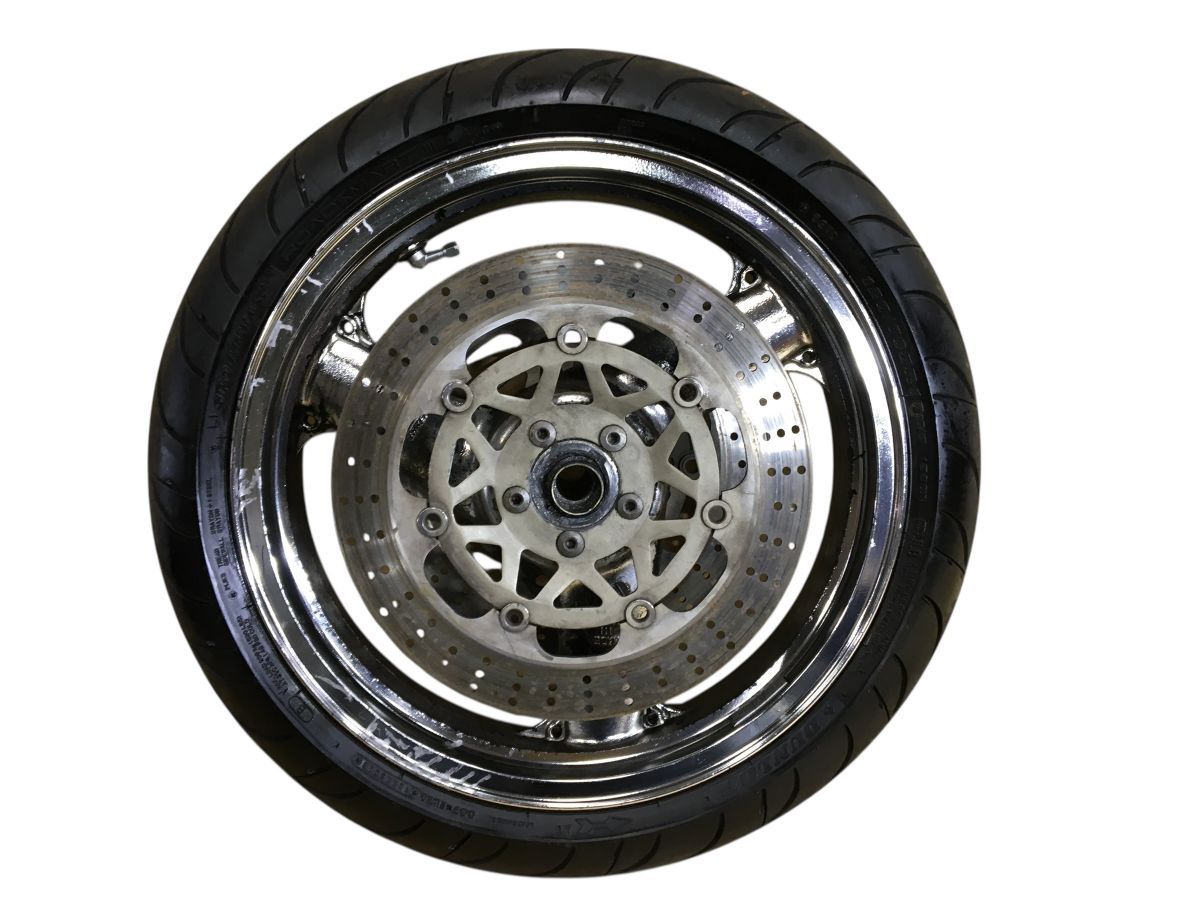 カワサキ ZZR1200 ZXT20C フロントホイール ディスク付 レストア